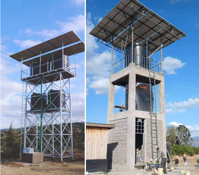 Elevated Tanks Installation